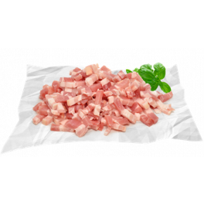 Geraücherte Speckstreifen