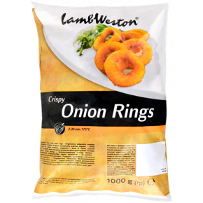 Crispy onion rings